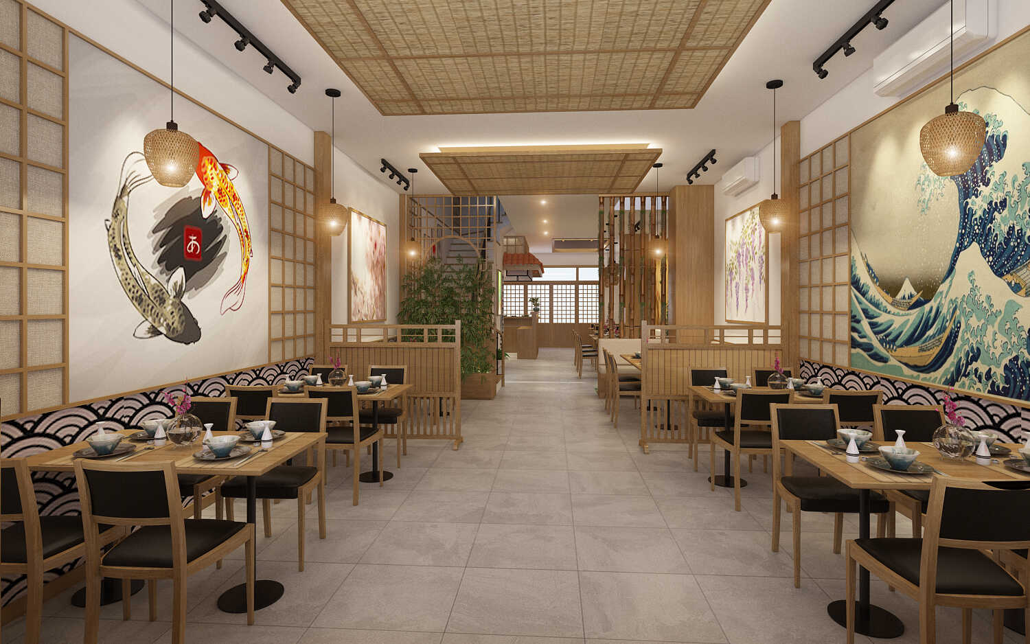 Thiết kế nội thất bên trong Shophouse