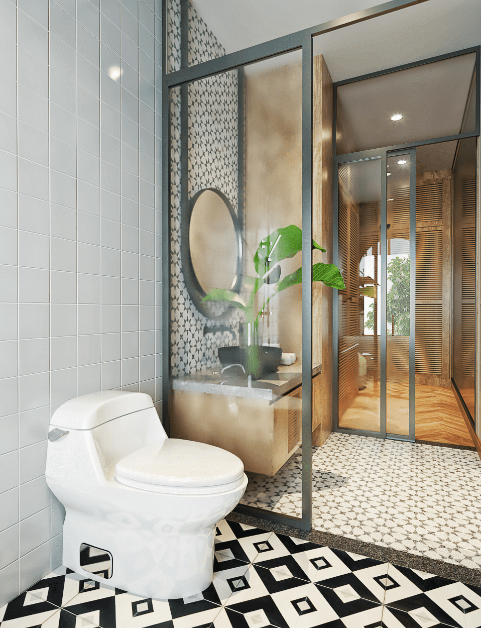 Thiết kế nội thất bên trong Shophouse