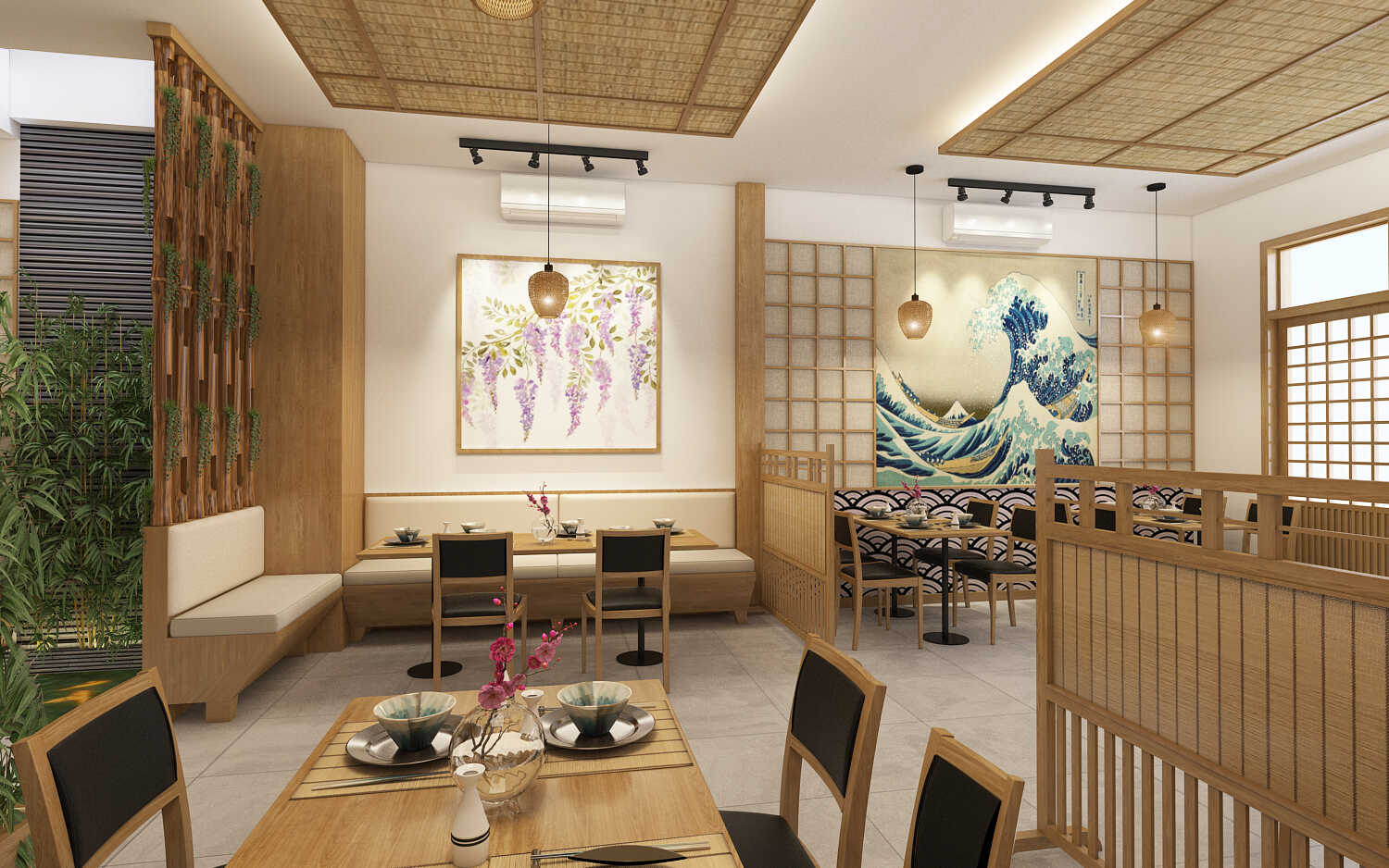Thiết kế nội thất bên trong Shophouse